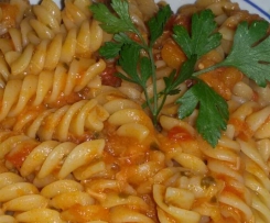 Fusilli con tonno e melenzane 