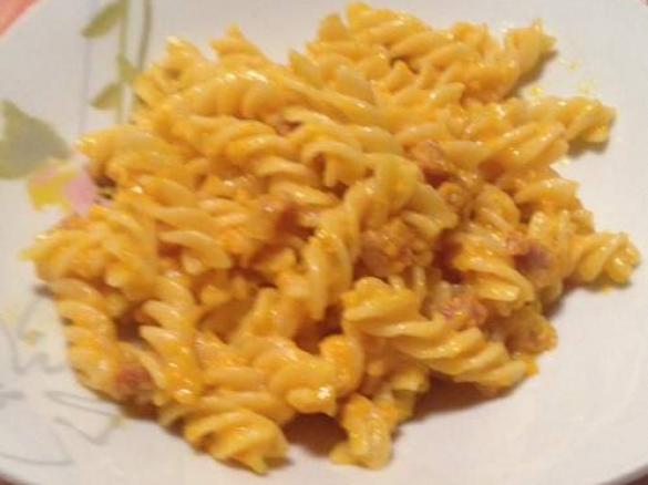 Sugo zucca e salsiccia