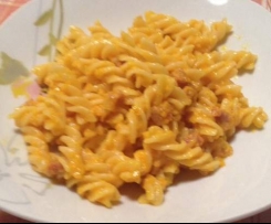 Sugo zucca e salsiccia