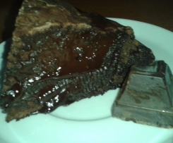 Scacciata dolce al fondente