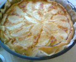 quiche pere e gorgonzola - la mia -