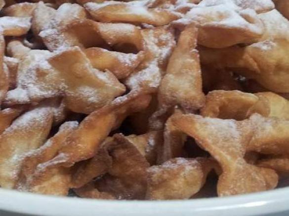 chiacchere di carnevale senza uova