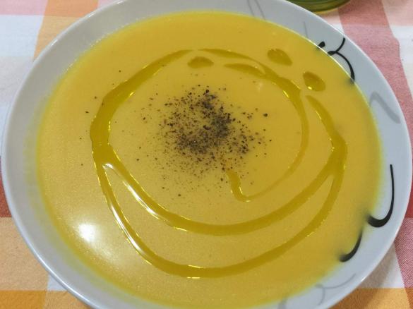 Vellutata zucca e patate