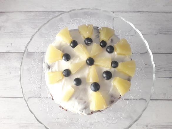 Torta di crepes al cocco e frutta fresca - contest torte senza cottura