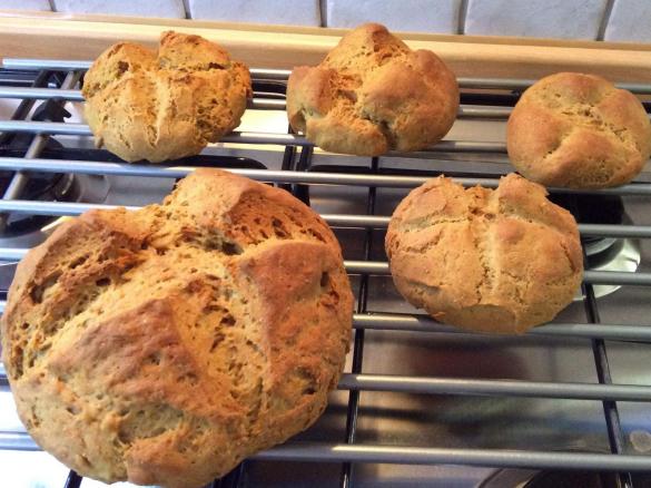 Panini con farina di soia a lievitazione naturale