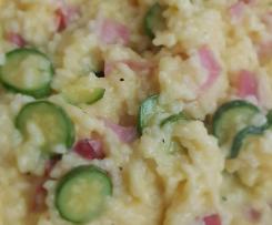 RISOTTO SPECK, ZUCCHINE E SCAMORZA