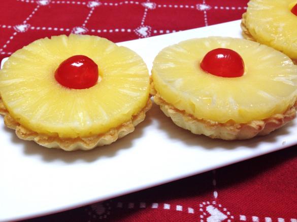 Crostatine all'ananas