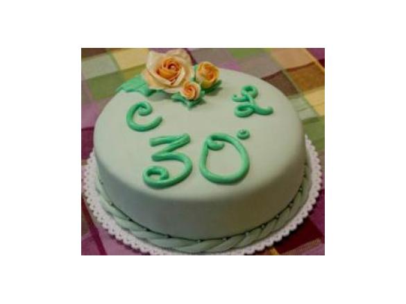 Torta del 30° anniversario di nozze