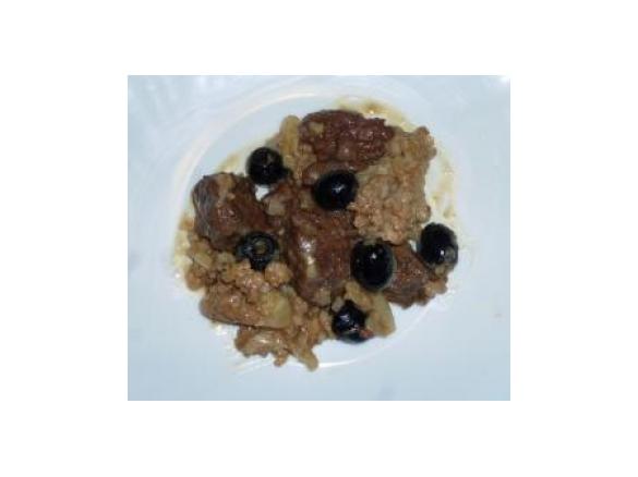 Spezzatino con cavolfiore e olive