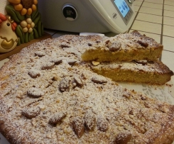 Crostata di mele e mandorle