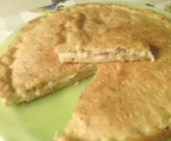 Focaccia pancetta e galbanino