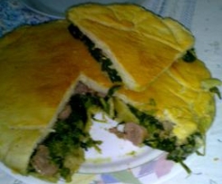 PIZZA FRIARIELLI (O CIME DI RAPE) E SALSICCE