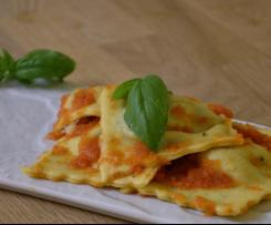 Ravioli ricotta e spinaci al pomodoro fresco "Contest pasta ripiena"