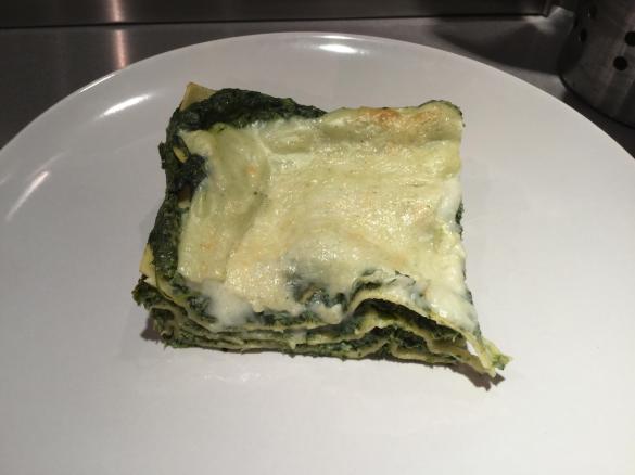 Lasagne spinaci ricotta e basciamella