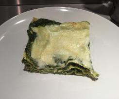 Lasagne spinaci ricotta e basciamella