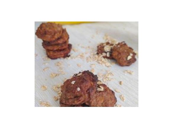 Biscotti con banana, noci e fiocchi d'avena - Contest dolci senza burro e senza uova