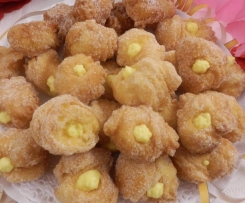 BIGNE' FRITTI RIPIENI DI CREMA