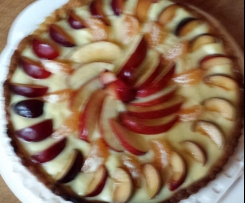 crostata con crema al limone