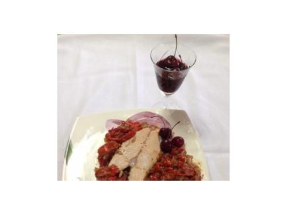 Salmone al profumo di sherry team Guagliardi divisione etnea