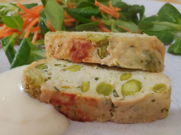 POLPETTONE DI TACCHINO CON LE FAVE