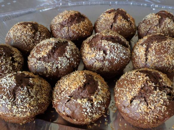 Muffin al cioccolato senza lattosio
