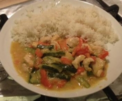 Riso basmati con tacchino e verdure speziate