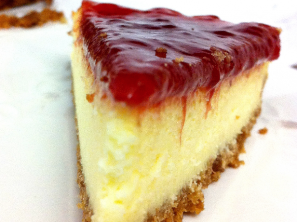 Cheesecake con marmellata