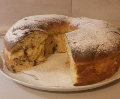 Ciambellone di pane dolce soffice 