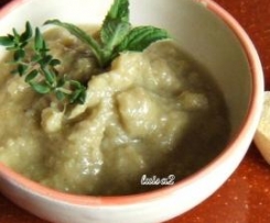 Crema di carciofi all'aceto balsamico