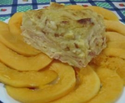 Lasagne alla crema di zucca