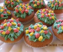 Muffin con crema al burro