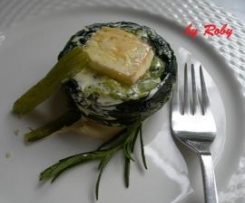 Cestino di coste, patate e brie