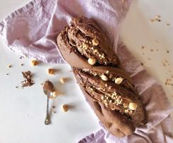 Pan brioche nocciole e cioccolato