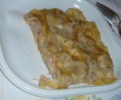 Lasagne ai funghi e patate