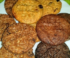 Biscotti integrali - IRRESISTIBILI - Cookies per la colazione