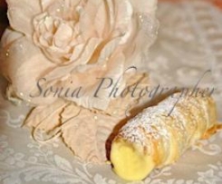 CANNOLI SFOGLI ALLA CREMA ZABAIONE