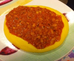 Polenta all'uccelletto (NON C'è NESSUN UCCELLETTO DENTRO! ;-))