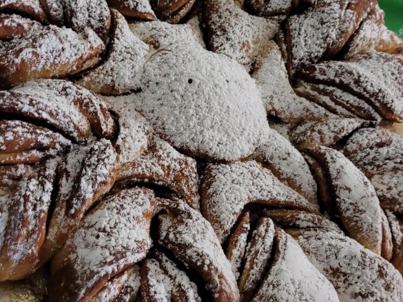 Stella di Pan brioche ripiena