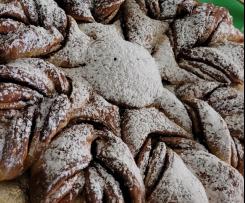 Stella di Pan brioche ripiena