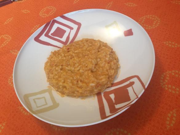 Risotto con provola e ‘nduja