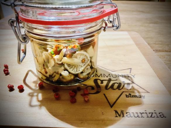 Funghi pioppini sottolio