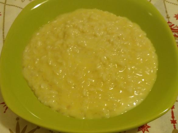 Risotto al taleggio profumato di agrumi