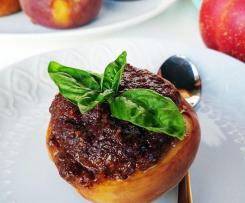 PESCHE RIPIENE AL FORNO