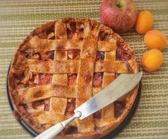 TORTA DI MELE E ALBICOCCHE (APPLE-APRICOT PIE)