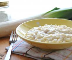 RISOTTO PORRI E RICOTTA