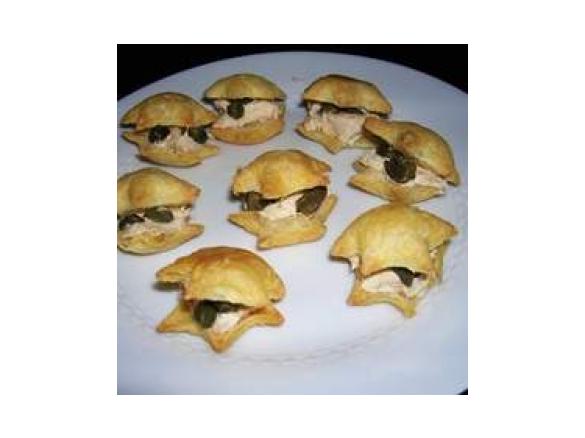 ostrichine tonnate ai capperi finger food