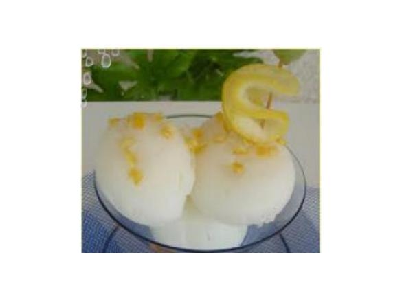 sorbetto "rapido" al limone