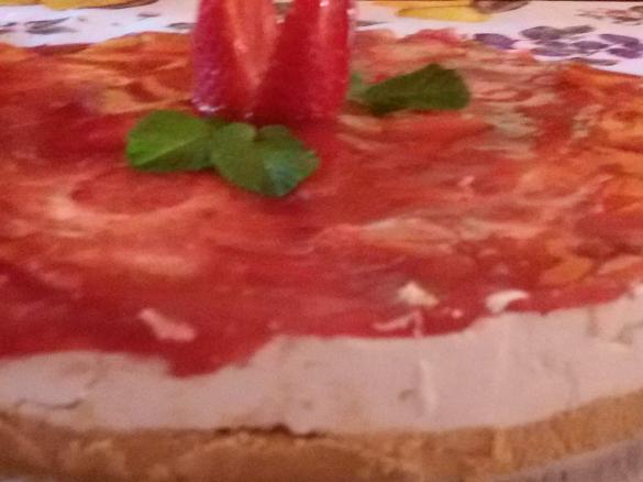 cheesecake fragolosa