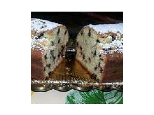 Plumcake di ricotta e gocce di cioccolato