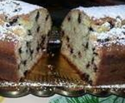 Plumcake di ricotta e gocce di cioccolato